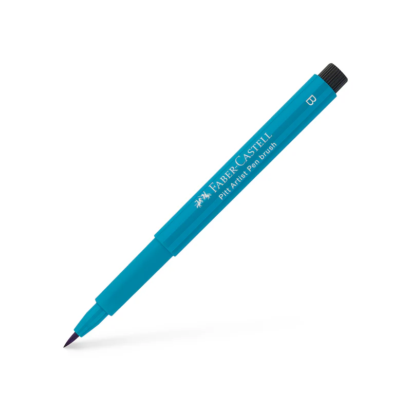 Pitt Artist Pen, Brush - The Blues Wallet of 8 - #167173