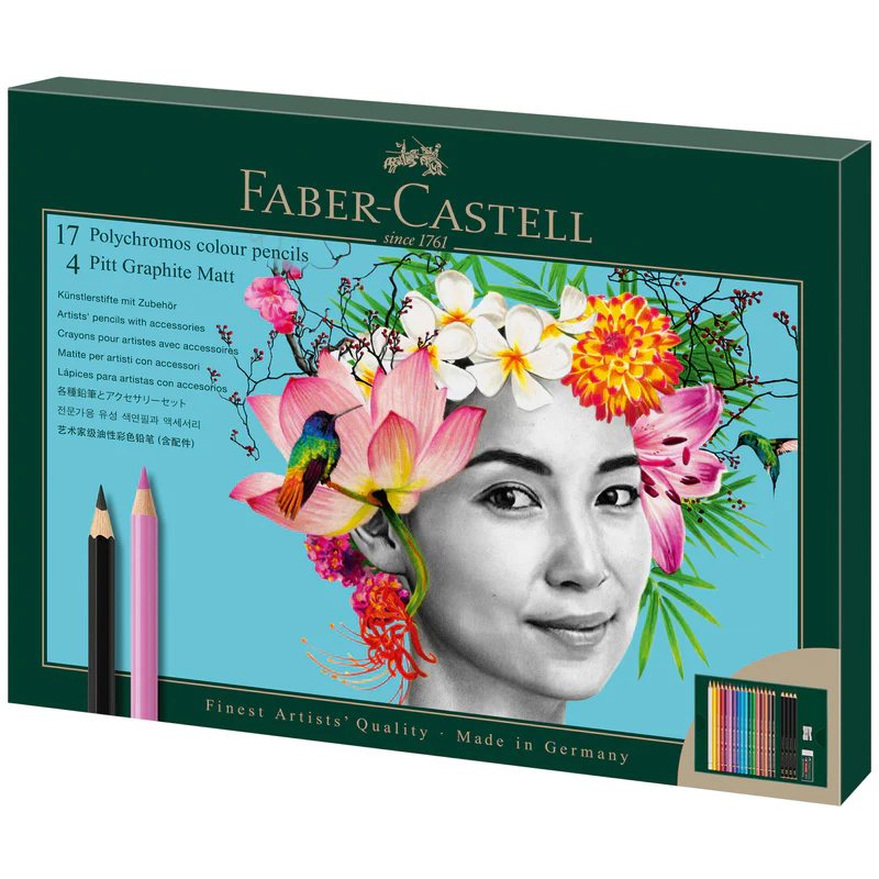 Polychromos & Graphite Matte, 23-Piece Gift Set - #210052