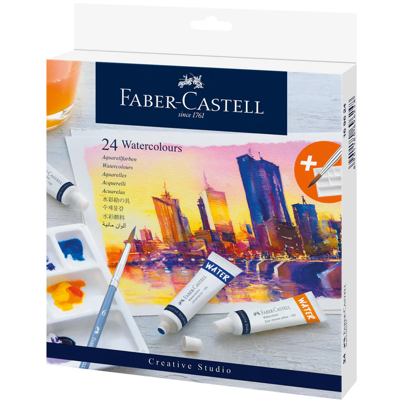 Watercolors, Set of 24 - #169624