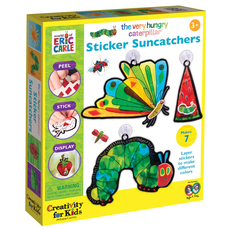 The Very Hungry Caterpillar Sticker Suncatchers - #6377000