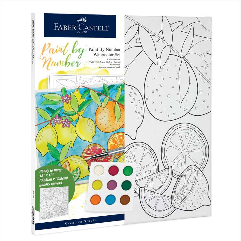 Watercolor Paint by Number Produce - #770632