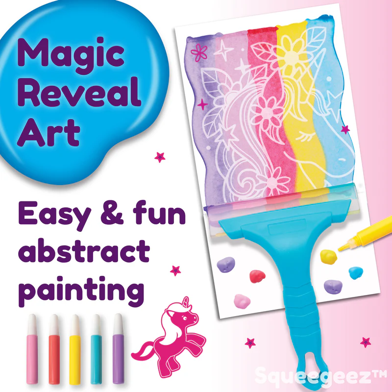 Squeegeez Magic Reveal ArtUnicorn - #6409000