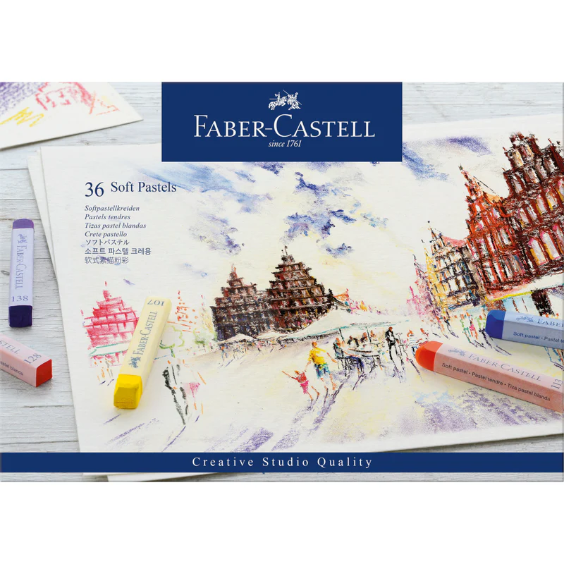 Soft Pastel Full Length Sticks, Box of 36 - #128336