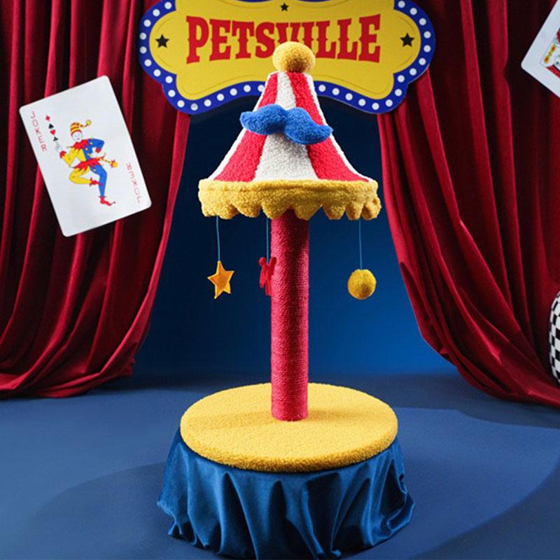 Circus Cute Cat Tree 3 Style Climbing Frame Tower Scratching posts
