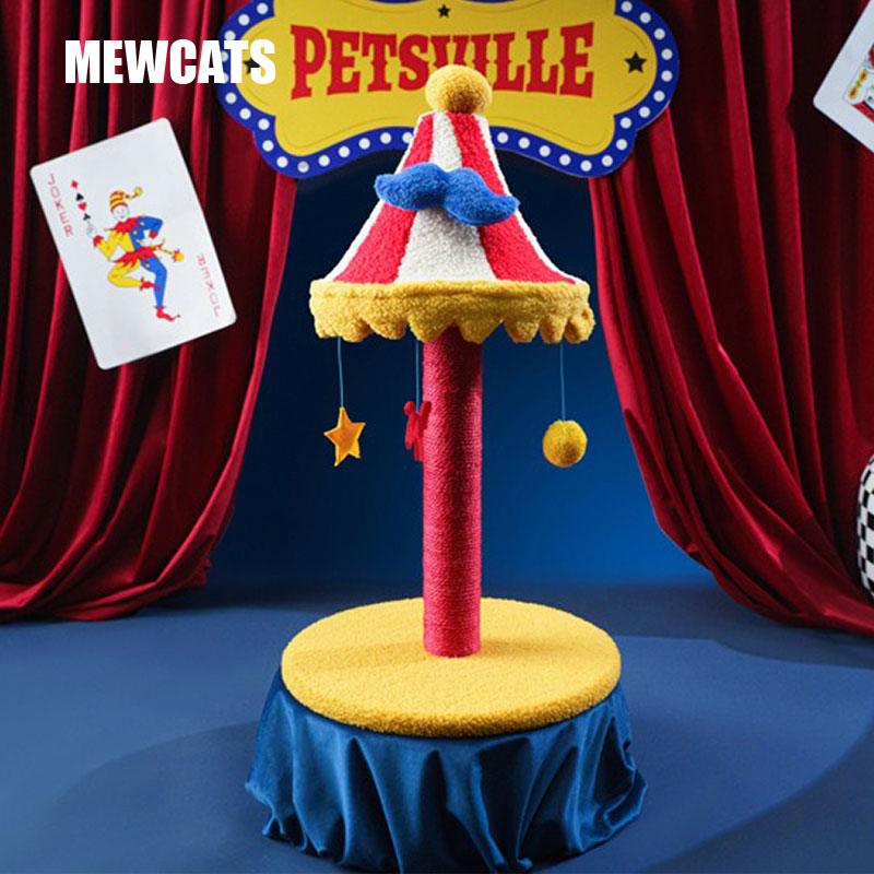 Circus Cute Cat Tree 3 Style Climbing Frame Tower Scratching posts