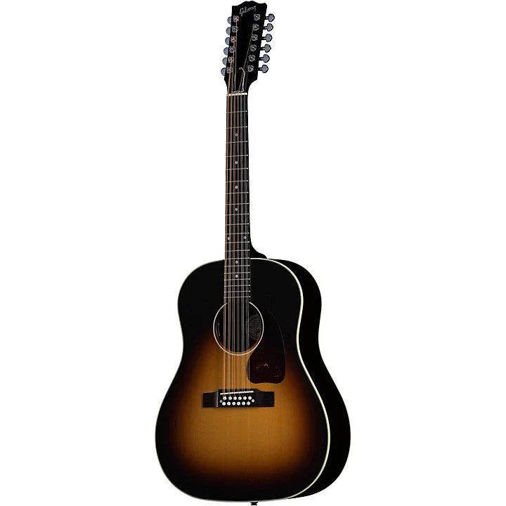 J-45 Standard 12-String Acoustic-Electric Guitar Vintage Sunburst Vintage Sunburst