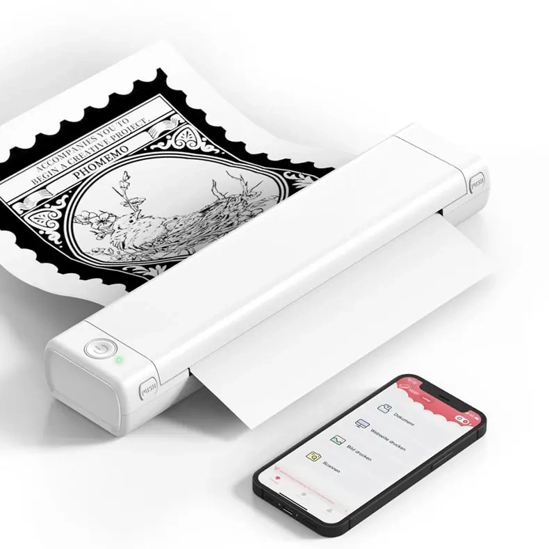 🔥🖨️ The Coolest Printers of 2023: The M08F-Letter BT Portable Wireless Printer📱💻