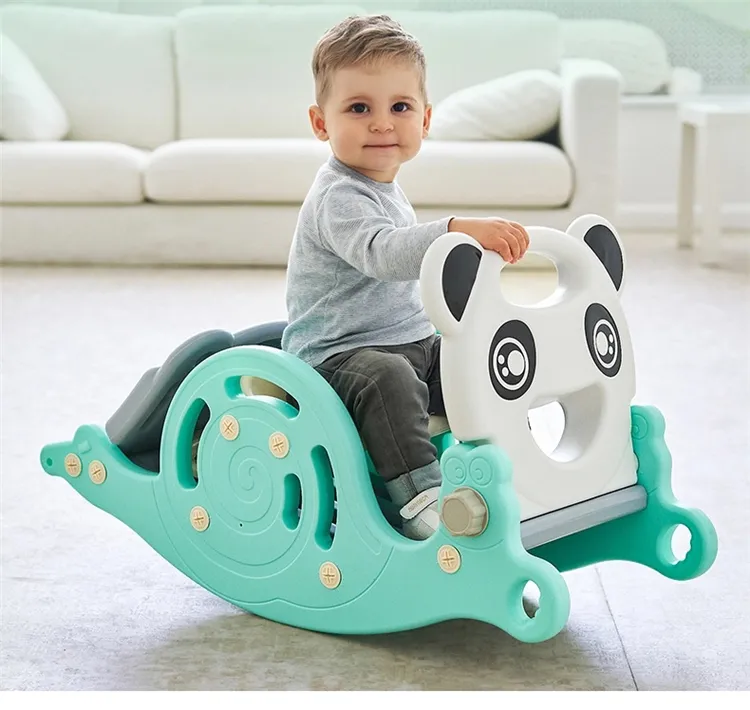 🔥 Last Day Promotion 50% OFF🔥4 in 1 children's multifunctional indoor baby rocking horse chair slide