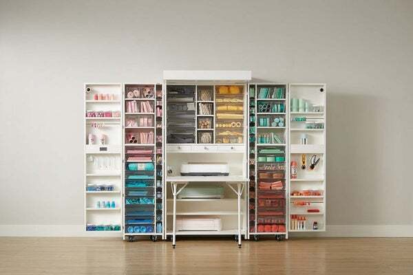 🤩Only 39.90🤩【Limited to one purchase per person】🔥Miscellaneous Storage Craft & Sewing Armoire