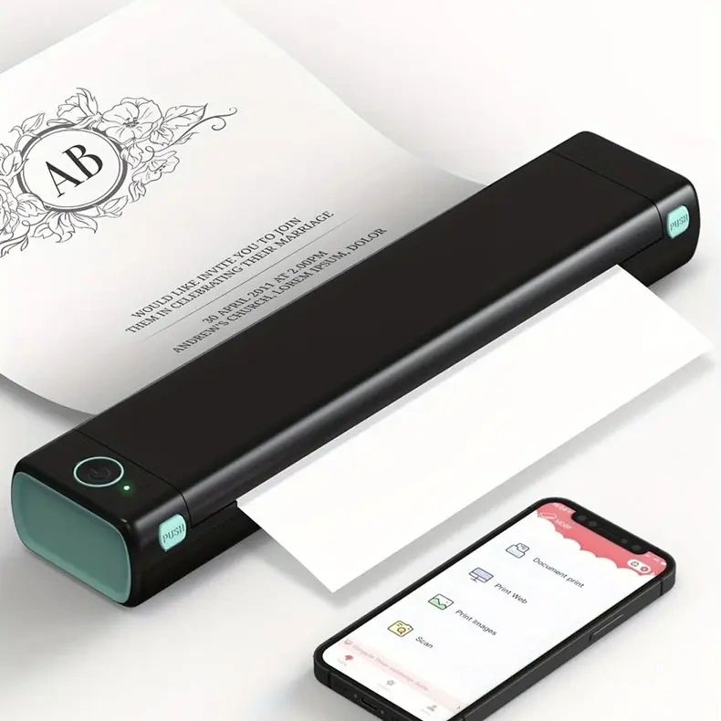 🔥🖨️ The Coolest Printers of 2023: The M08F-Letter BT Portable Wireless Printer📱💻