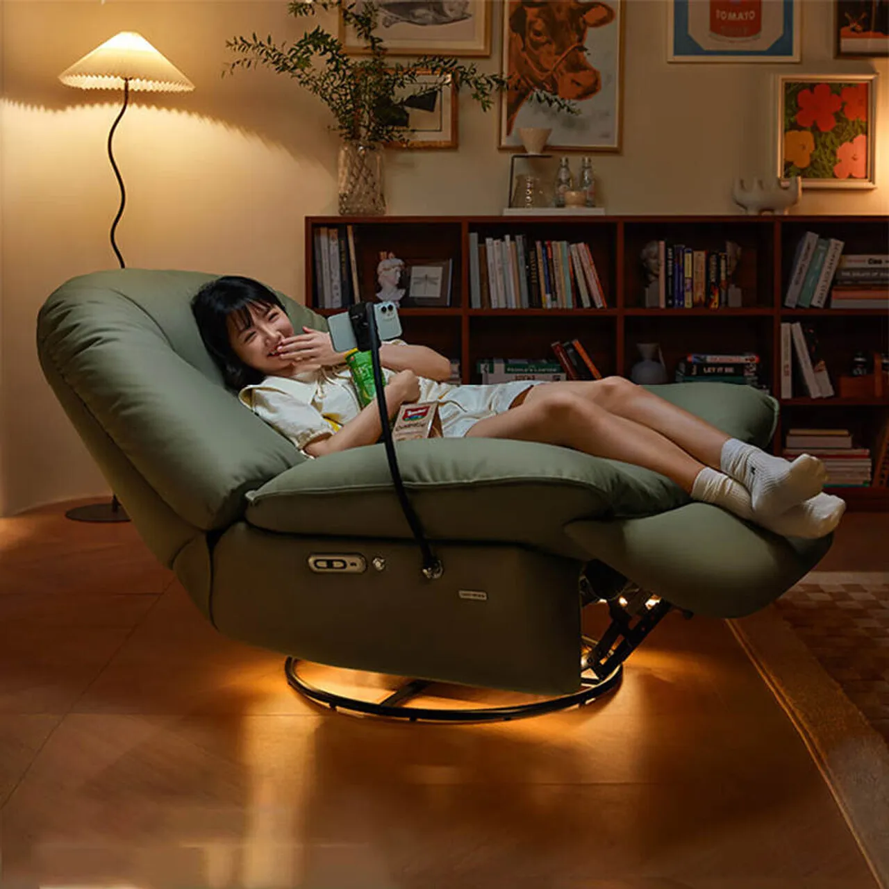 🌞Year-end promotion🌞Voice Control Smart Armchair Smart Electric Sofa Chair