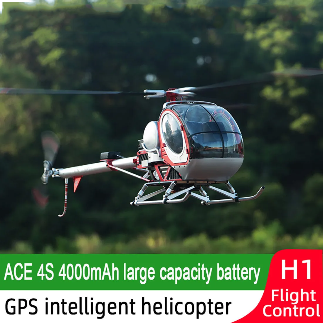 🔥Big promotion of the year🎉Helicopter Model with H1 Smart Flight Control and GPS Positioning
