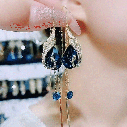 Goldendas LAST DAY-NEW YEAR SALE 50% O FF✨Peacock earrings🦚