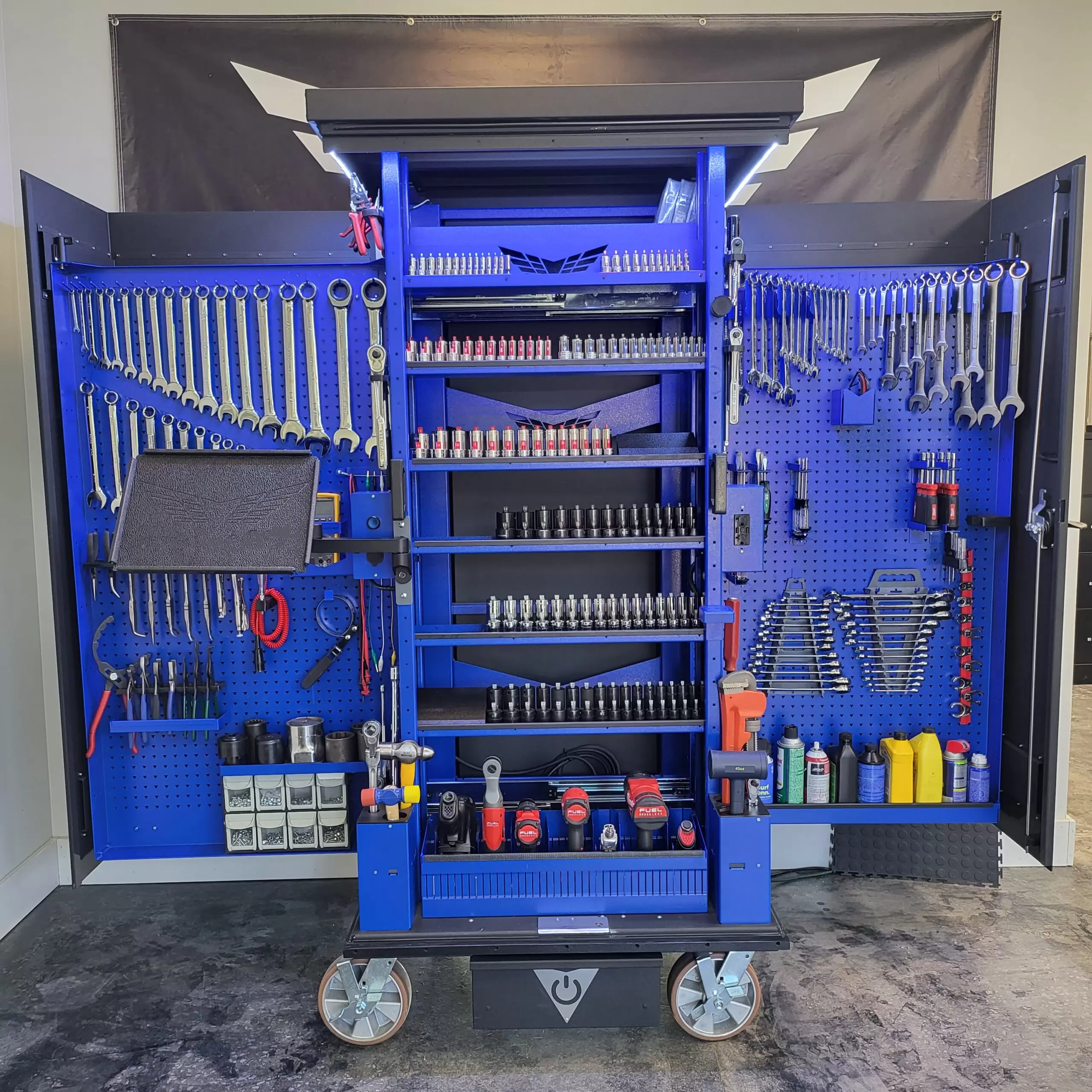 💖2023 New Year Hot Sale Now!🔥Deluxe Portable Workstation Rolling Cabinet Set(512 Pcs Tool)