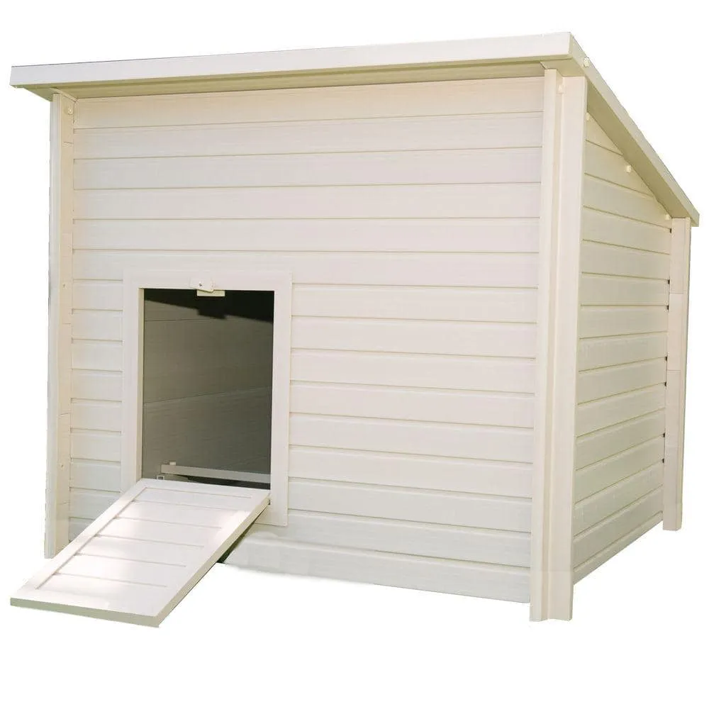 New Age Pet Fontana ECOFLEX Tan Jumbo Chicken Barn ECHK503_B