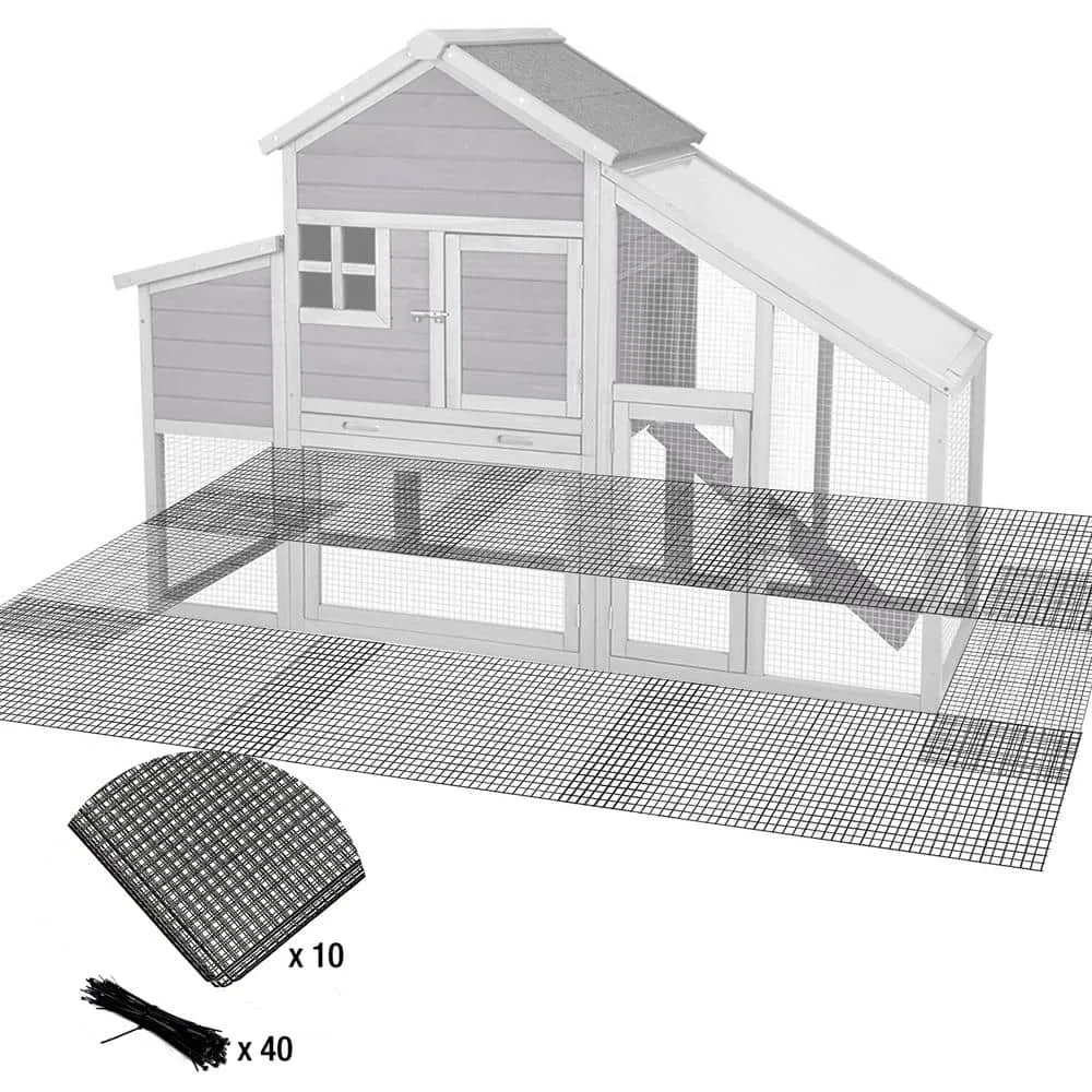 aivituvin Bottom Extension Wire Mesh for Chicken Coop AIR83