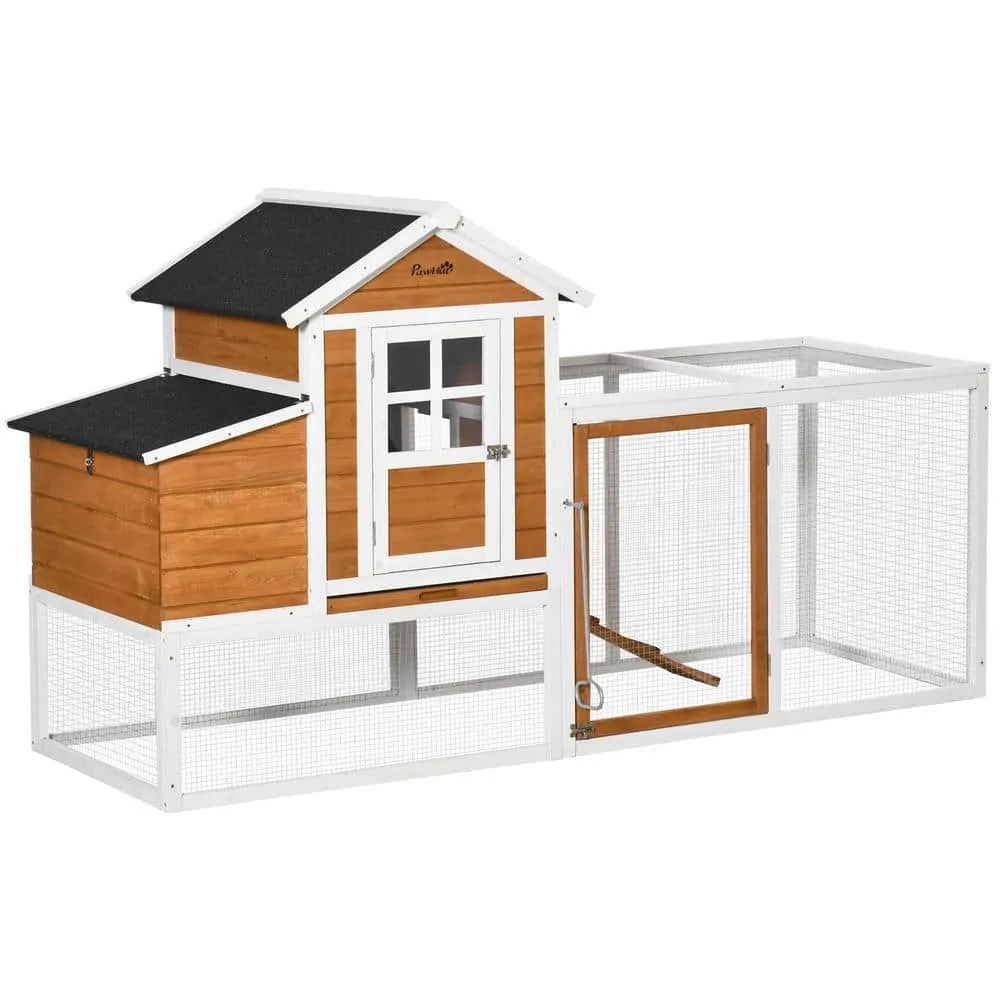 Wooden Natural 0.0004 -Acre In-Ground Chicken Fence Chicken Coop and Poultry Fencing D51-318