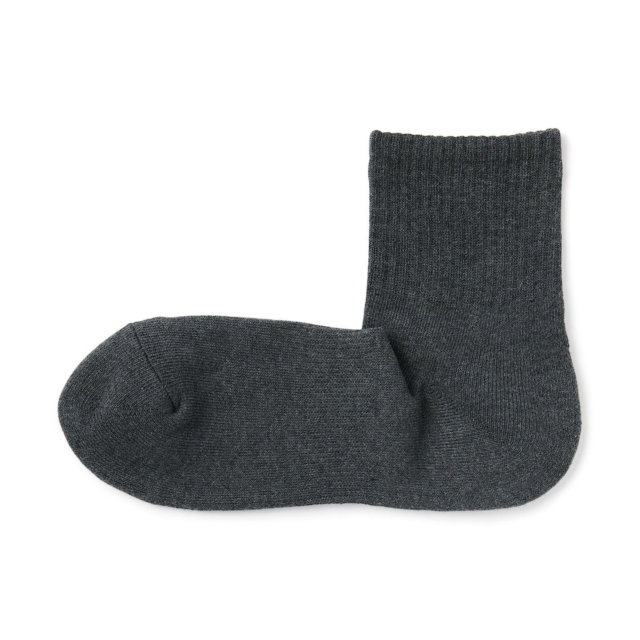 Men's Right Angle Plush Short Socks.