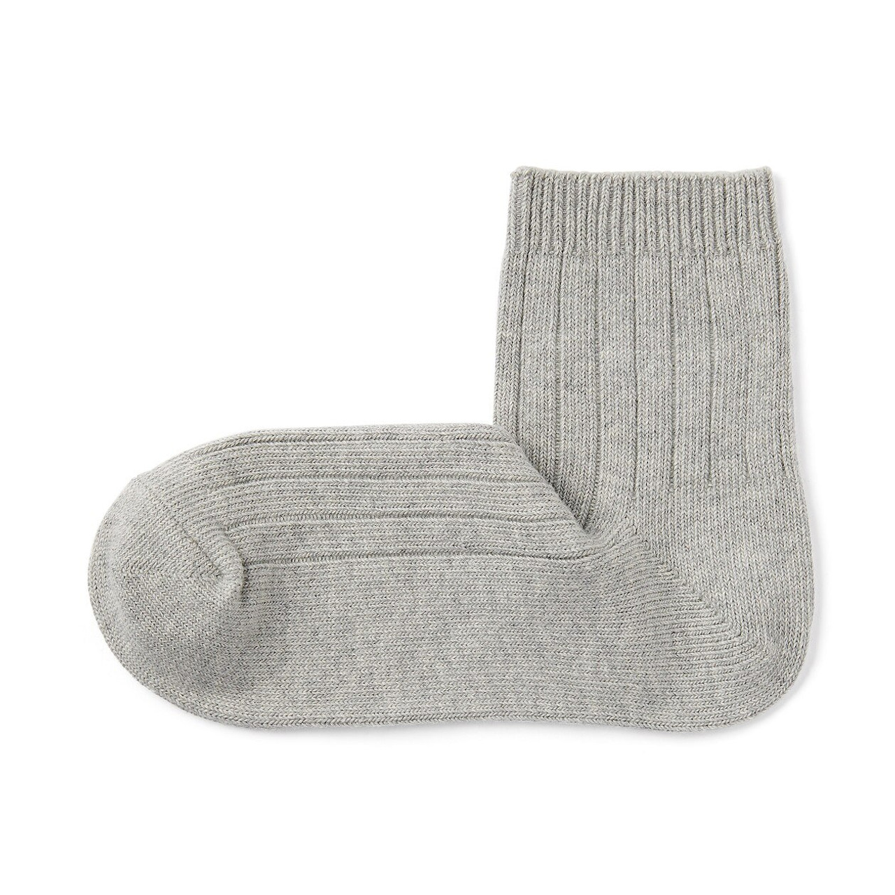 Women's Right Angle Stretch Top Rib Short Socks.