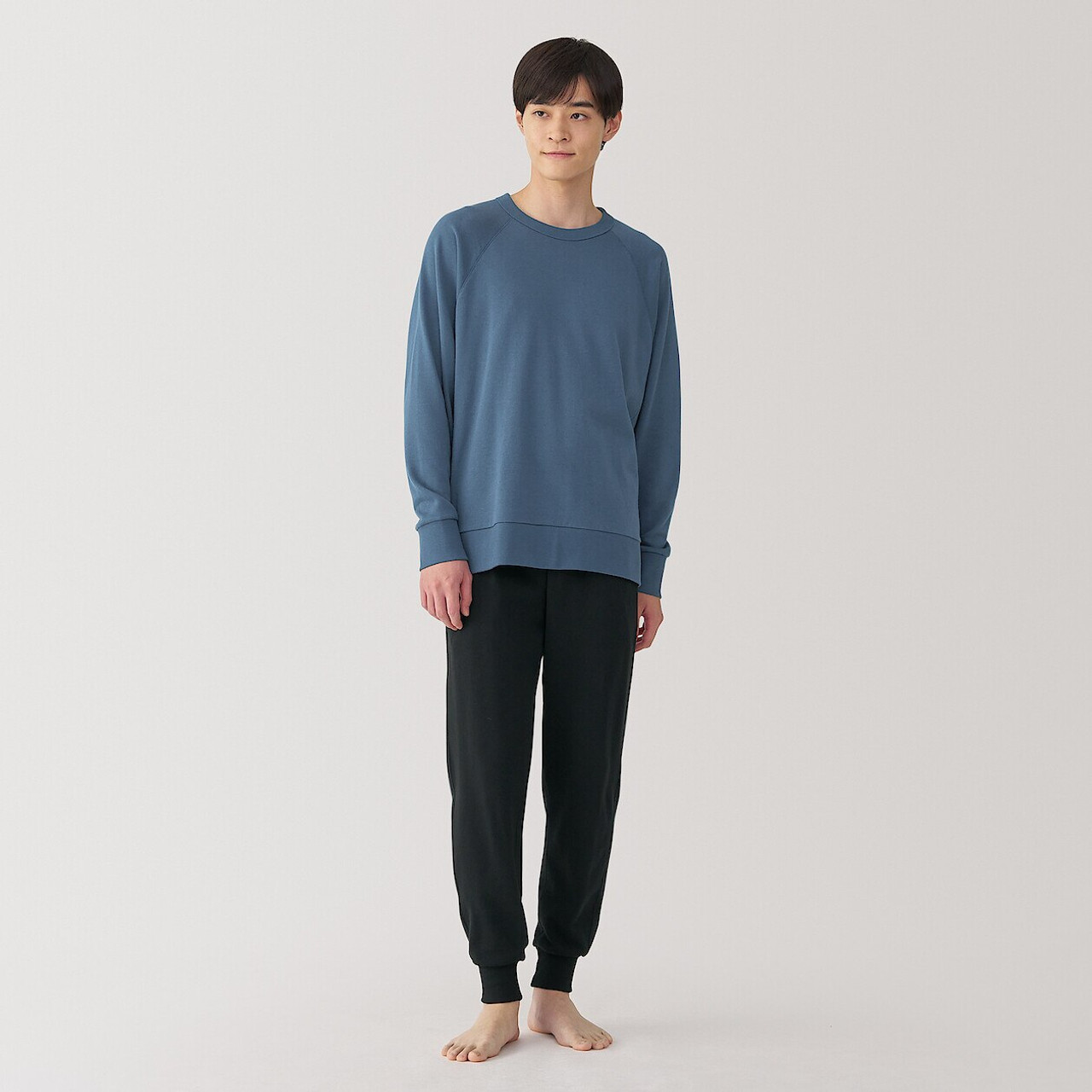 Men's Soft‐Twist Cotton Loungewear Set
