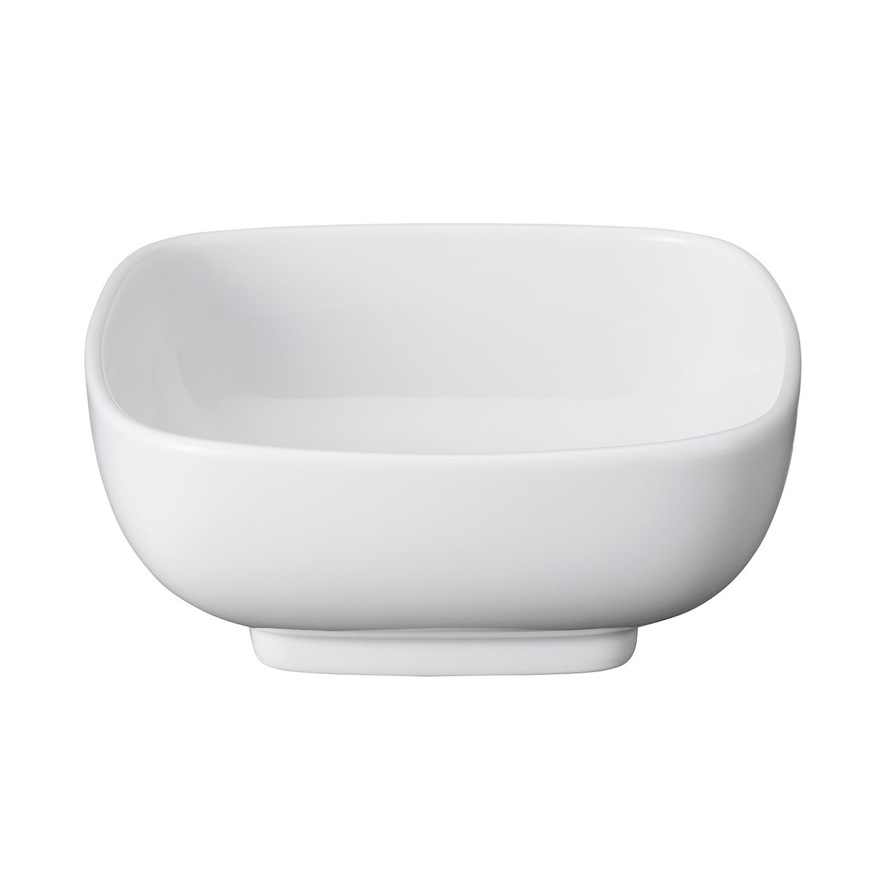 White Porcelain Square Bowl