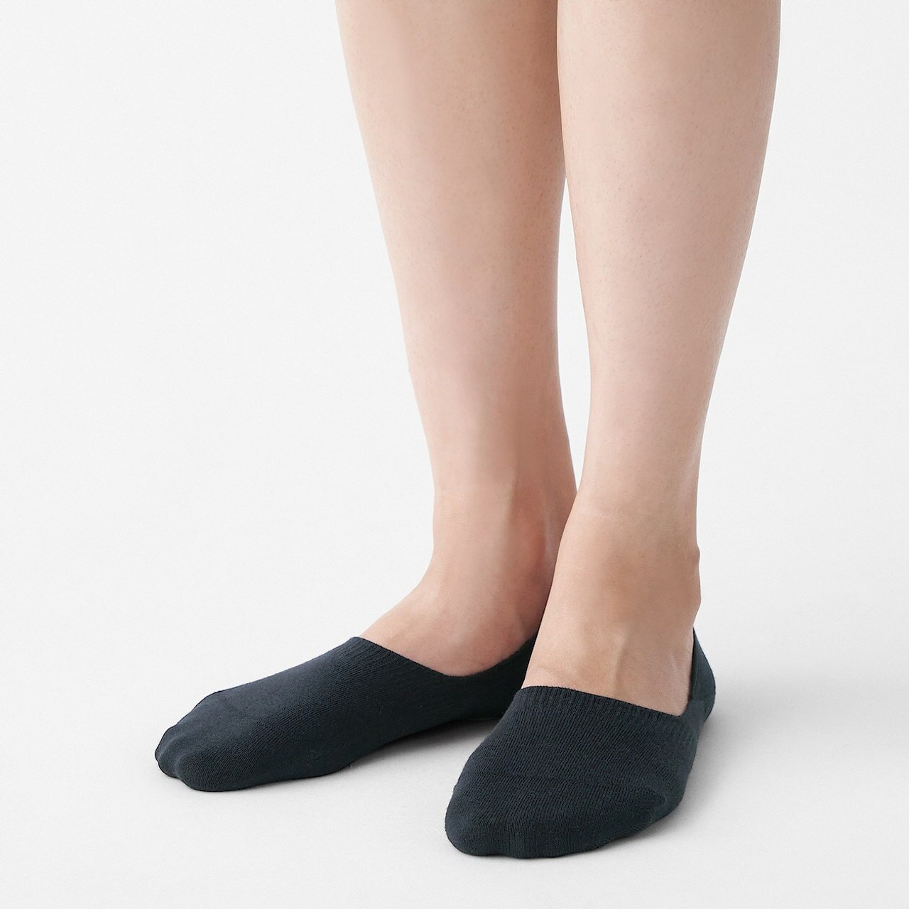 Thin No‐show Socks with Heel Grip