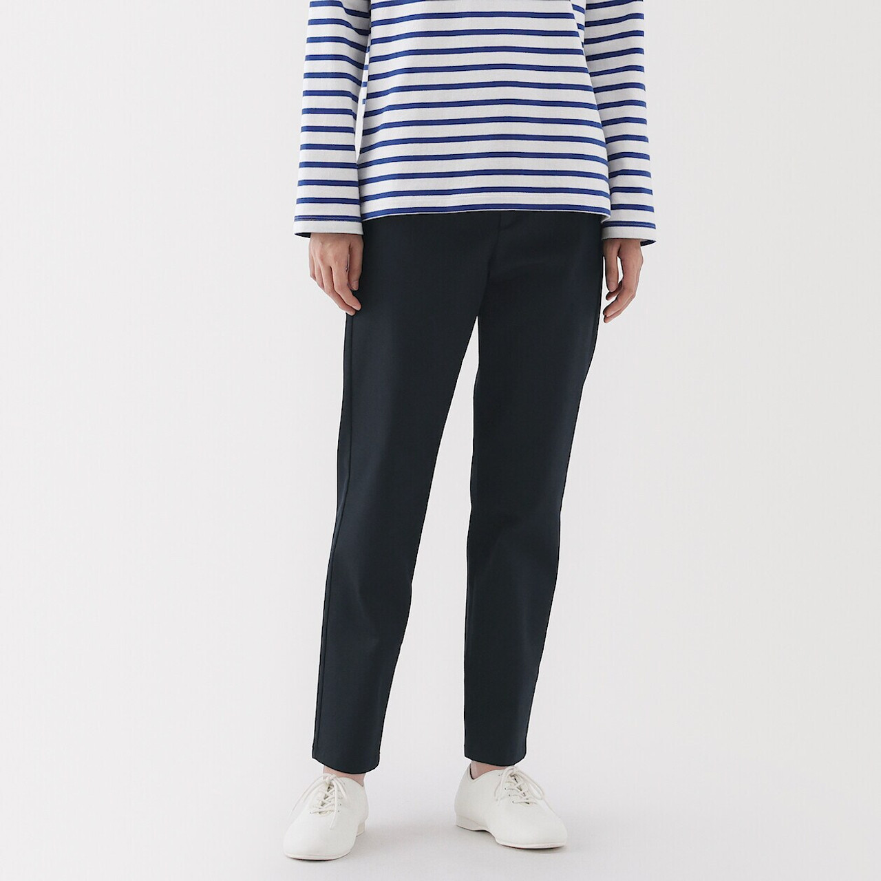 Women's Stretch Chino Tapered Leg Trousers ‐ Long Leg