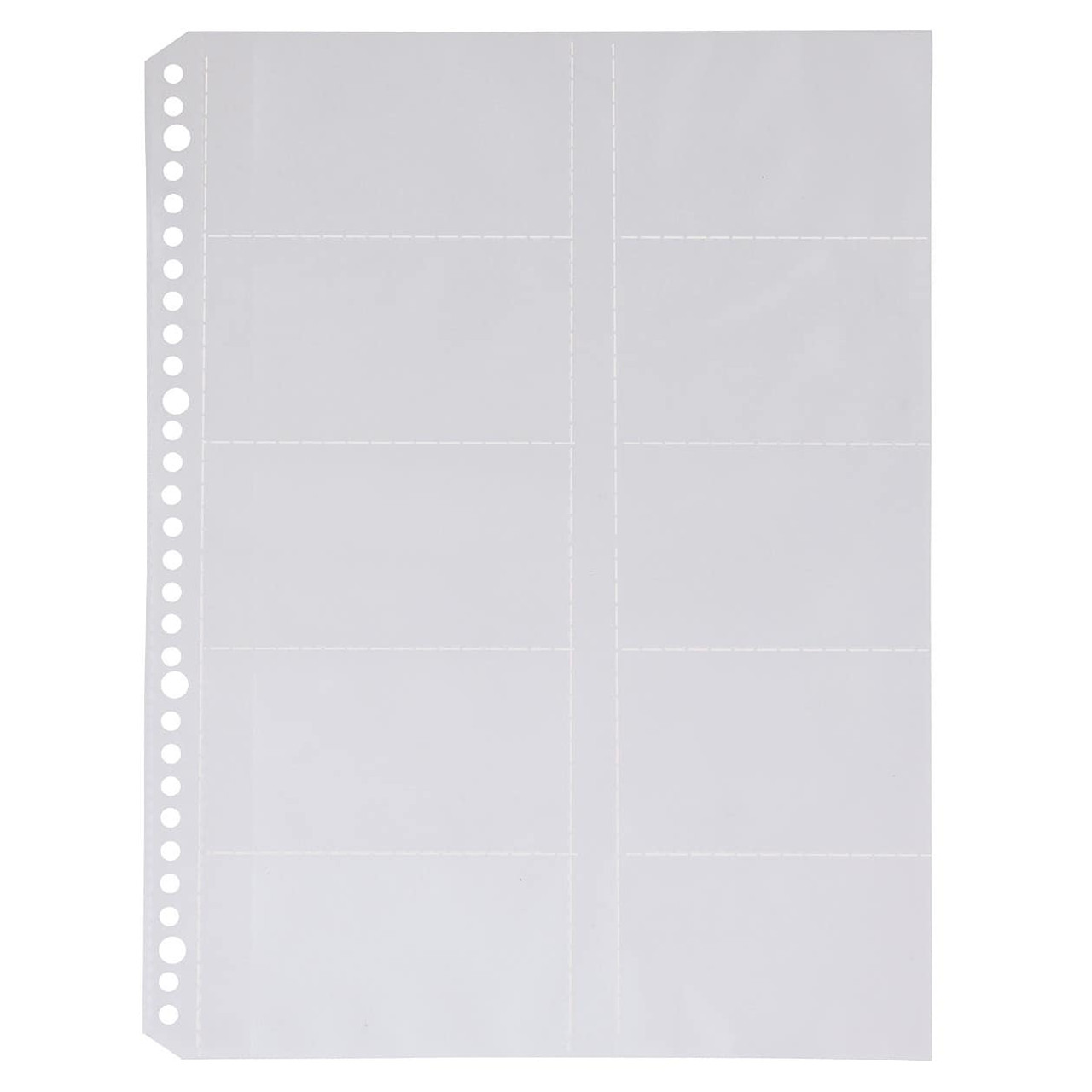 PP Punched Pockets Refill / Card Type A4