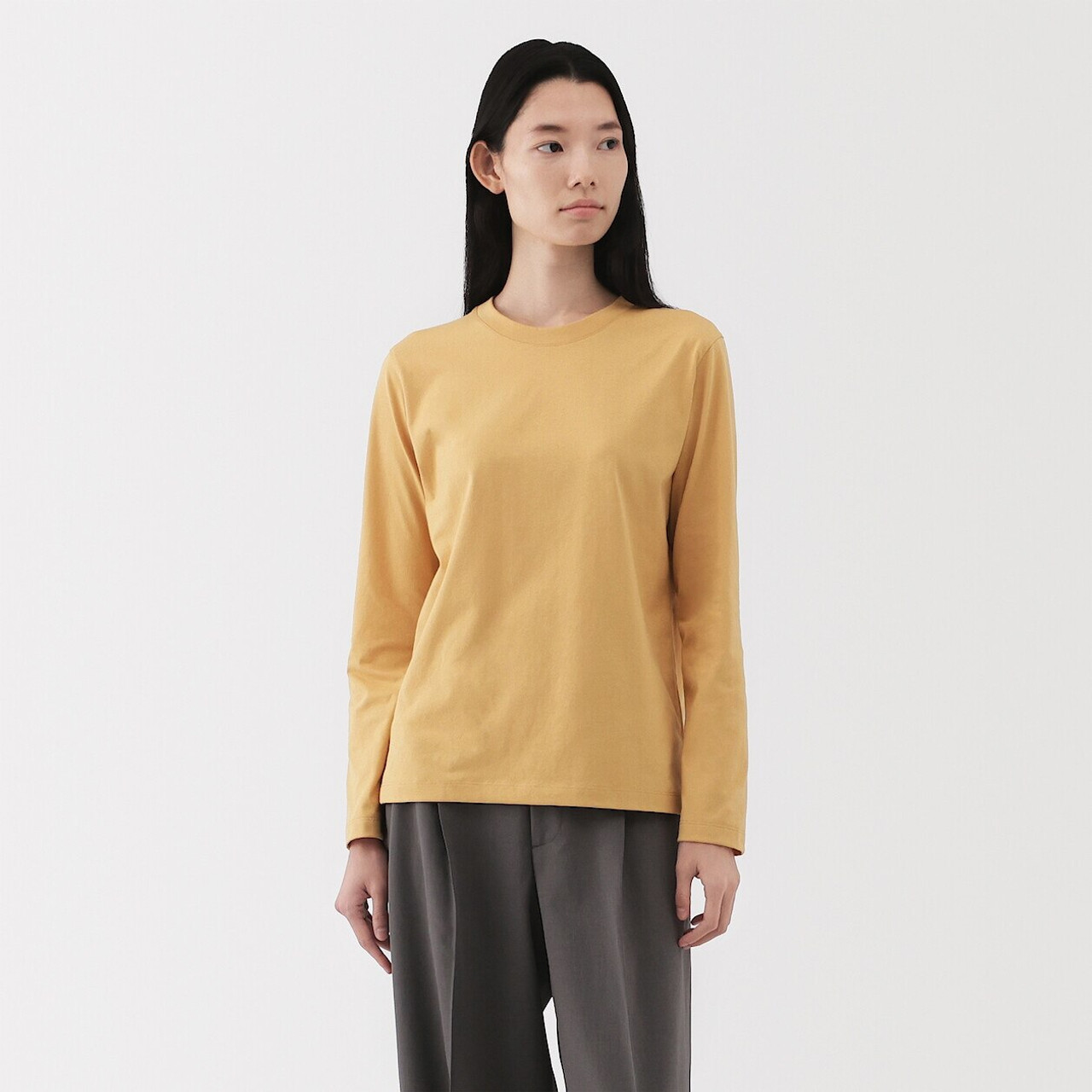 Women's Cotton Blend Long Sleeve T‐shirt