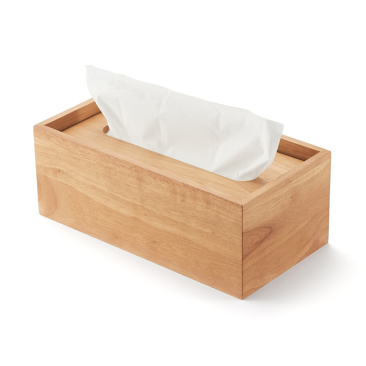 Wooden Tissue Box 24.5 x 12 x 9 cm