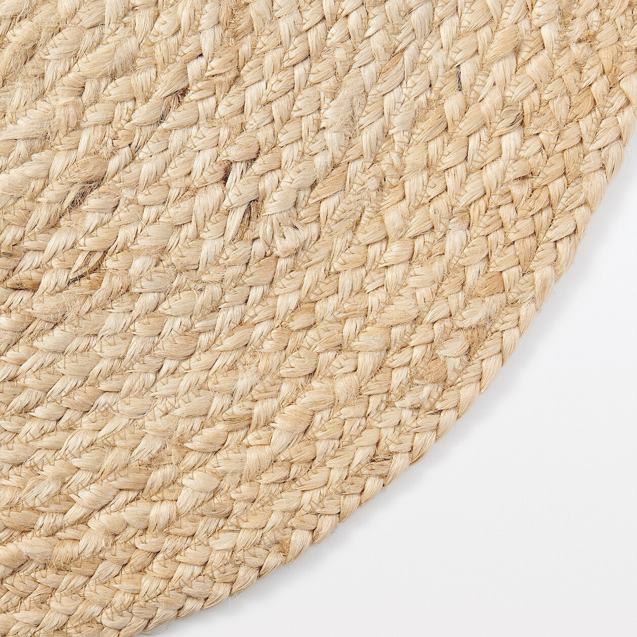 Jute Round Mat ‐ Ø 80 cm