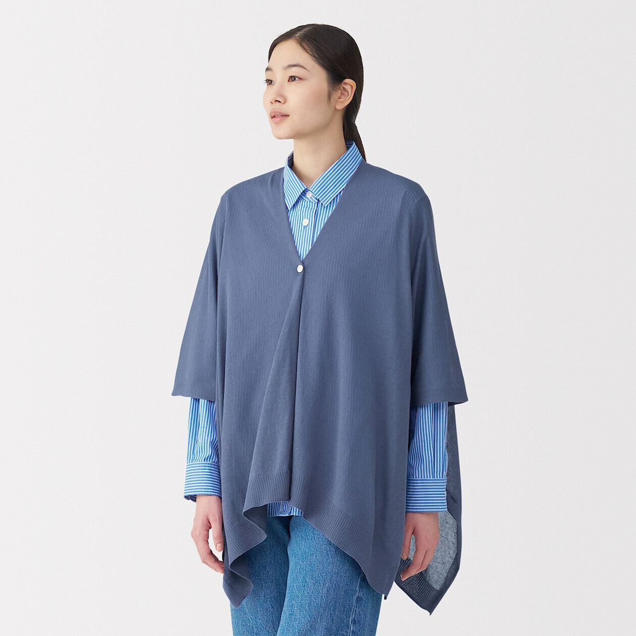 Unisex Two‐way Cotton Bolero Cape