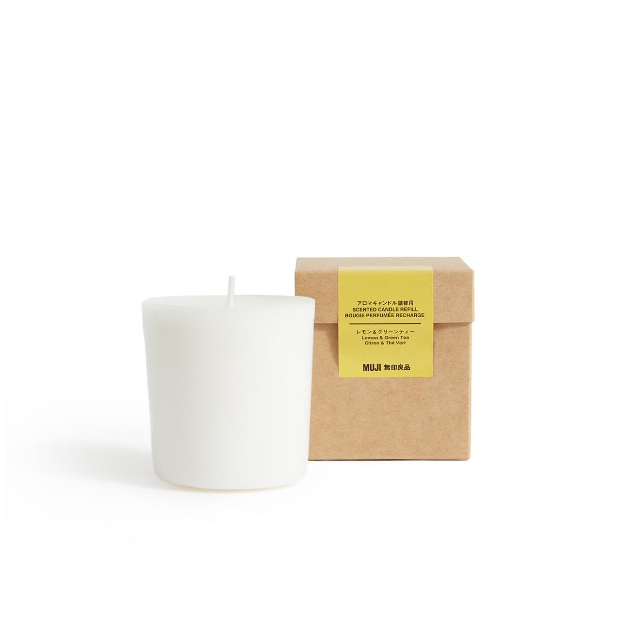 Lemon and Green Tea 1 Wick Candle Refill