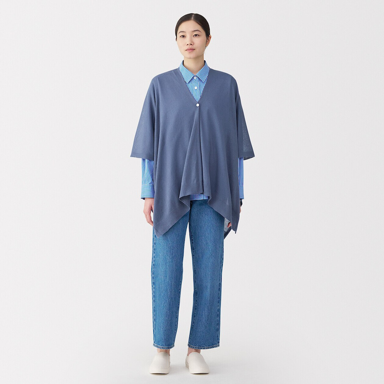 Unisex Two‐way Cotton Bolero Cape