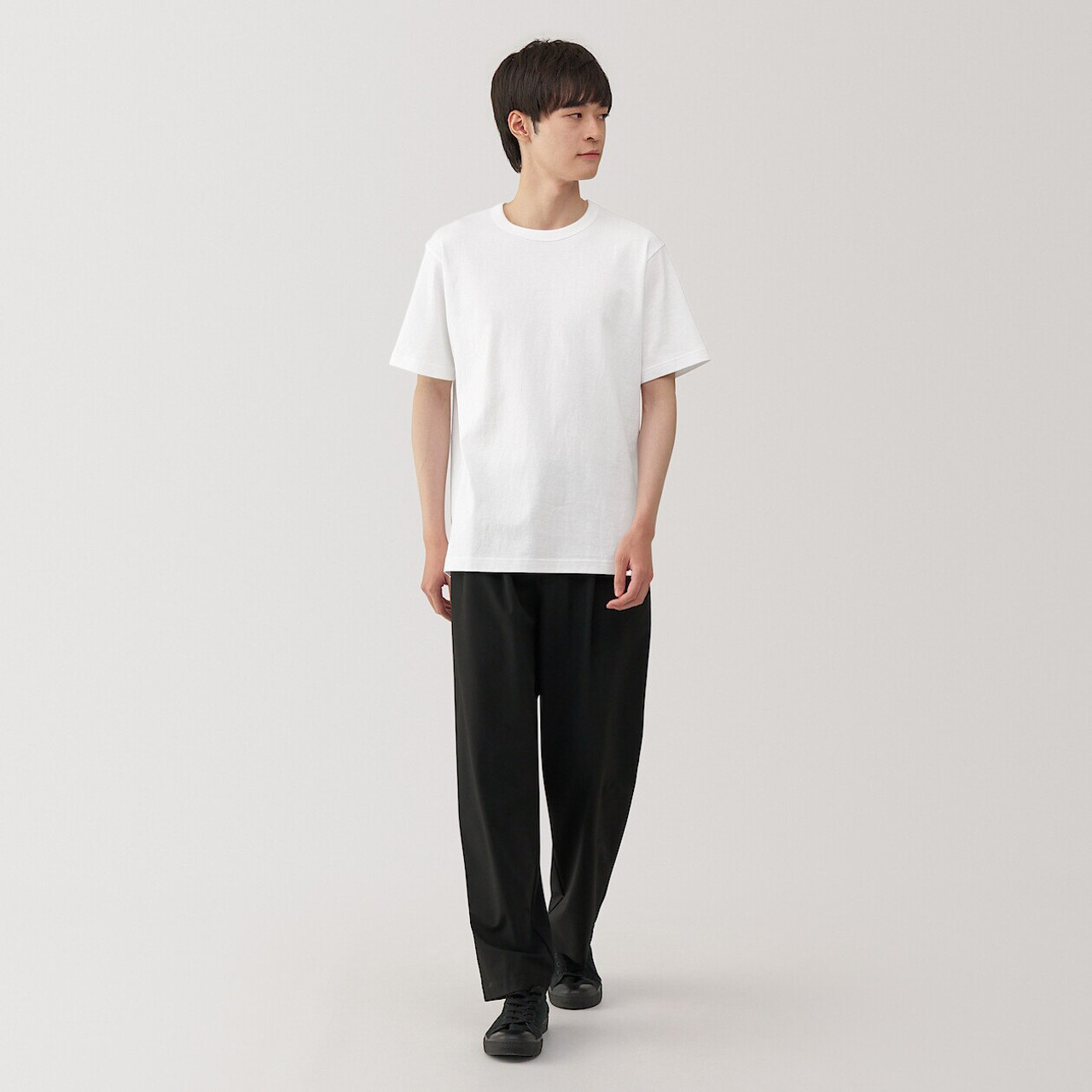 Men's Thick Jersey Short Sleeve T‐shirt.