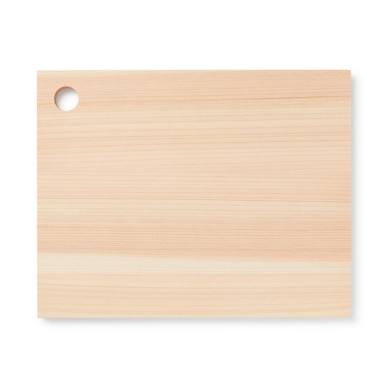 Hinoki Wood Chopping Board with Hanging Hole ‐ Small