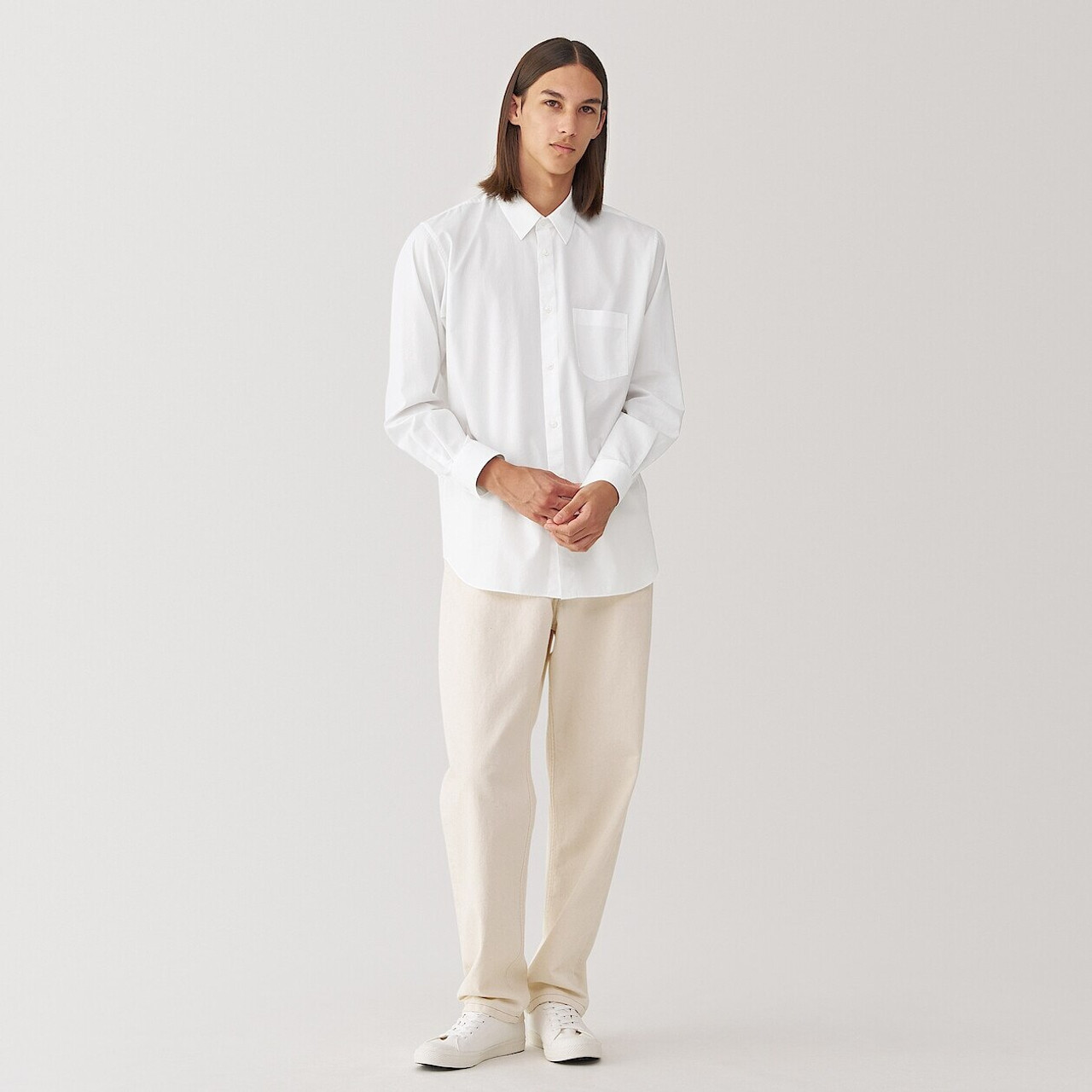 Men's Cotton Poplin Shirt.