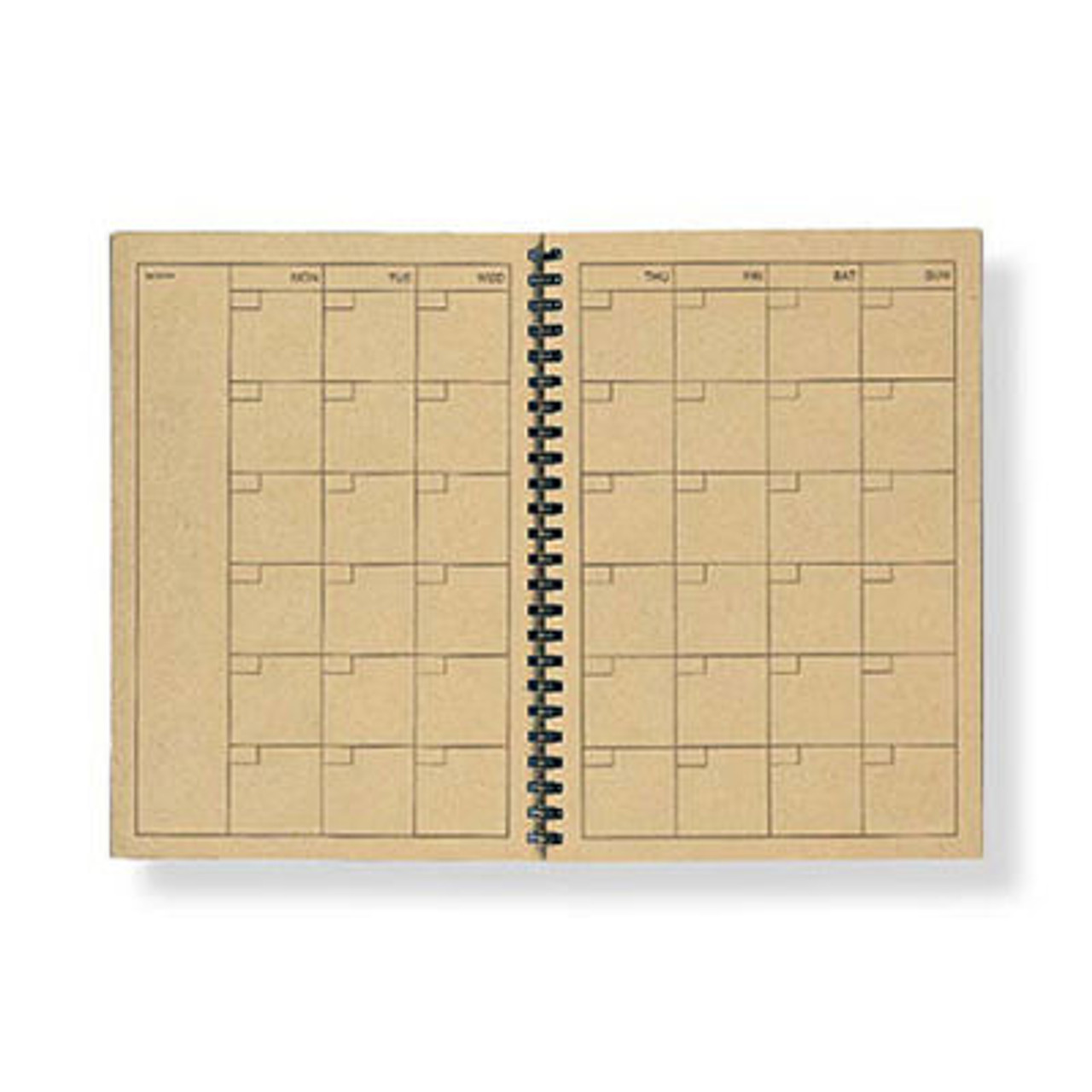 A5 Kraft Desk Scheduler