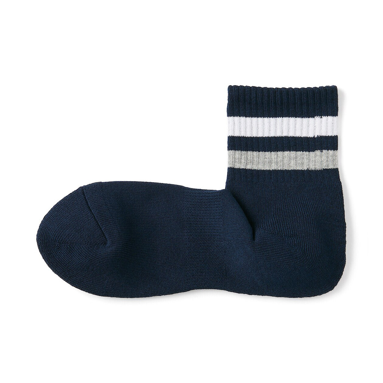 Men's Right Angle Plush Short Lined Socks