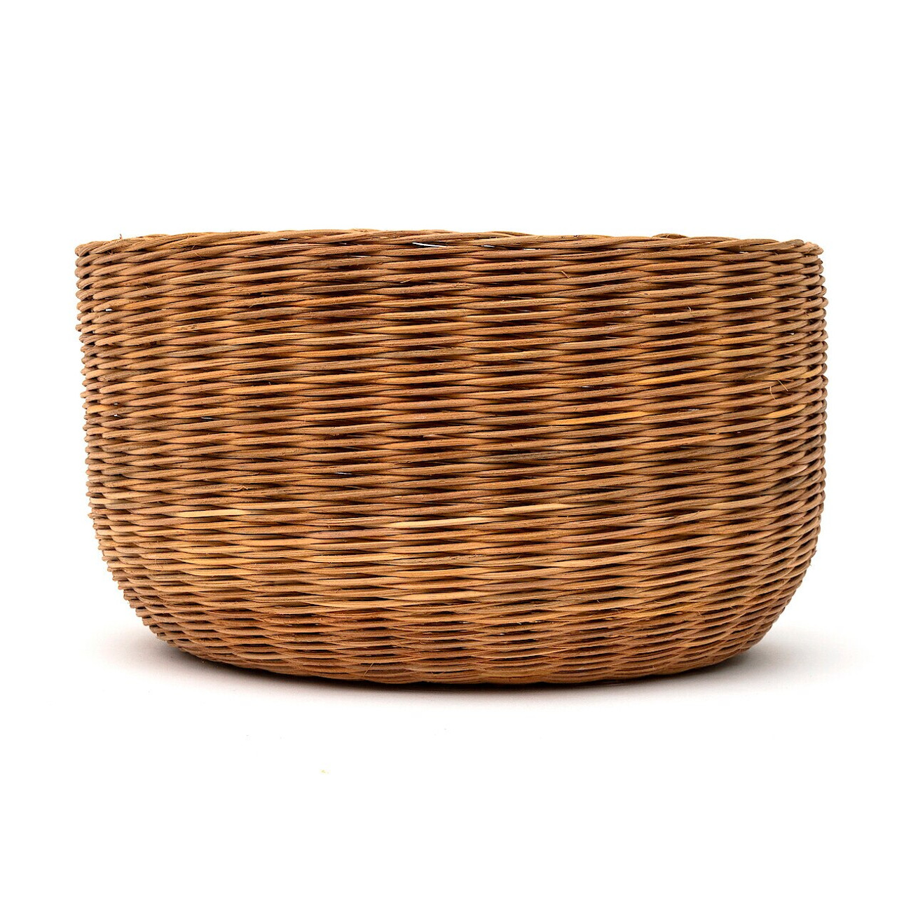 Rattan Weave Basket‐ Round Large