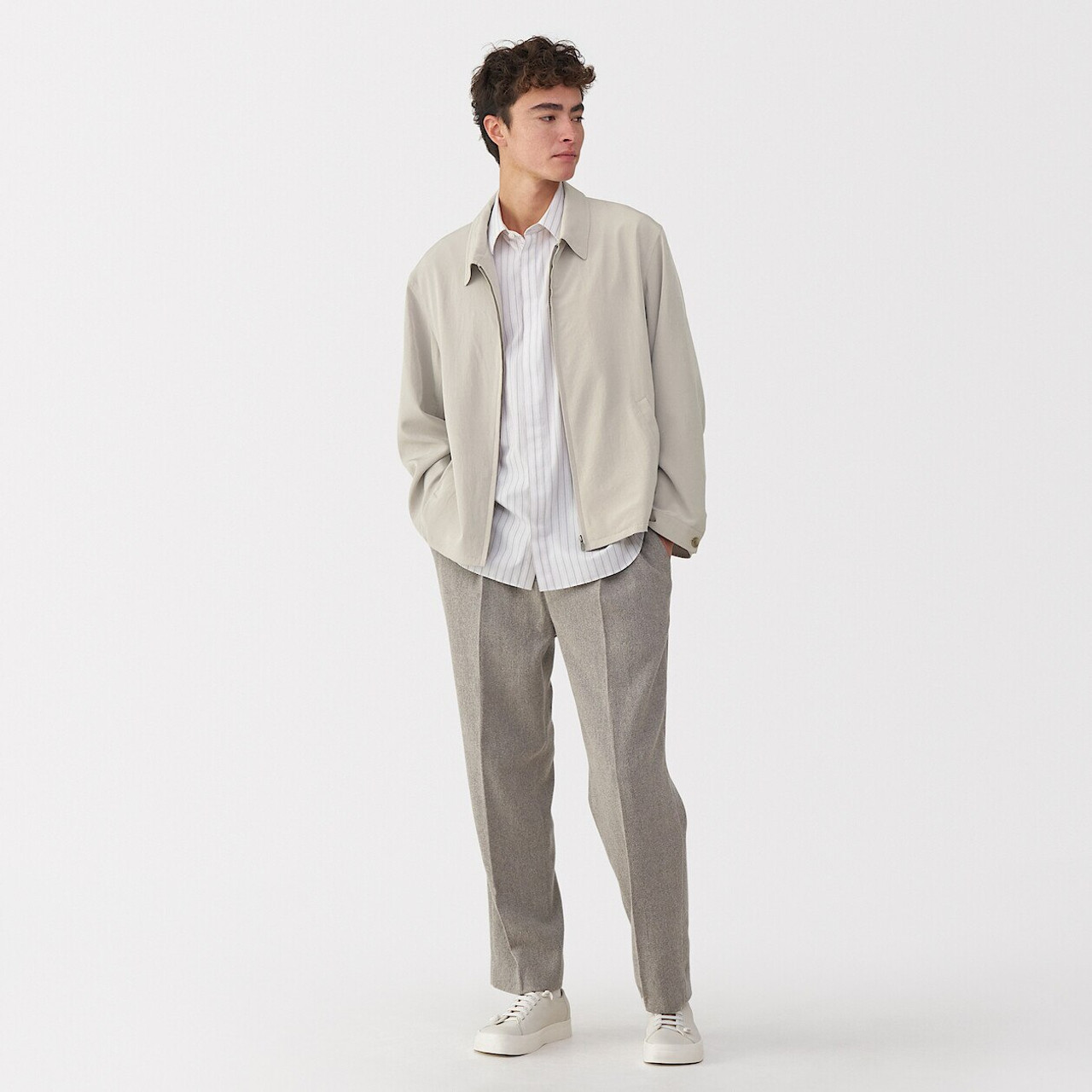 Men's Plant‐Derived Fabric Blend Jacket