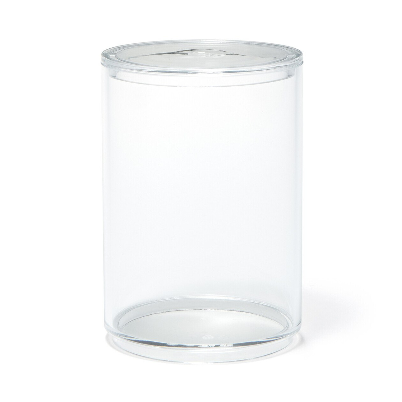 Acrylic Cylinder Container with Lid