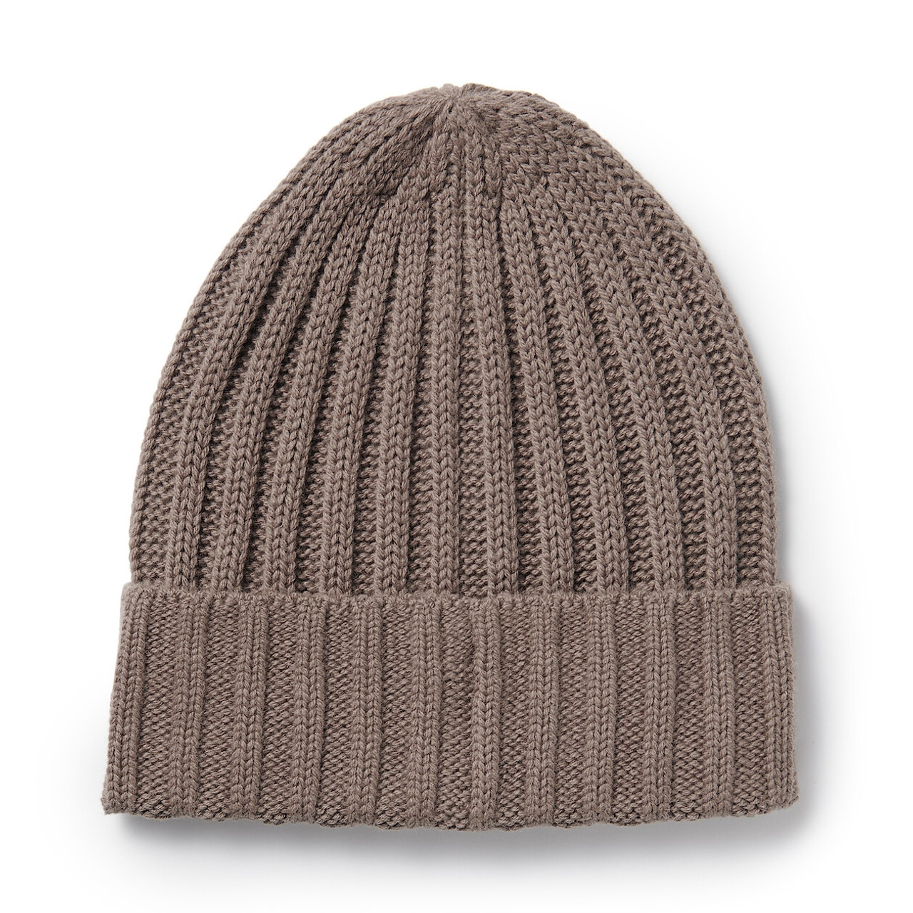 Unisex Non‐Itchy Wool Ribbed Beanie 18085