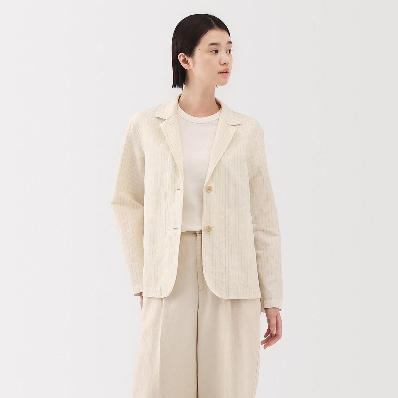 Women's Hemp Blend Shirt Jacket