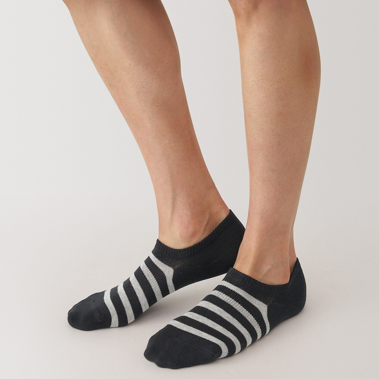 Men's Right Angle Trainer Socks ‐ Stripe