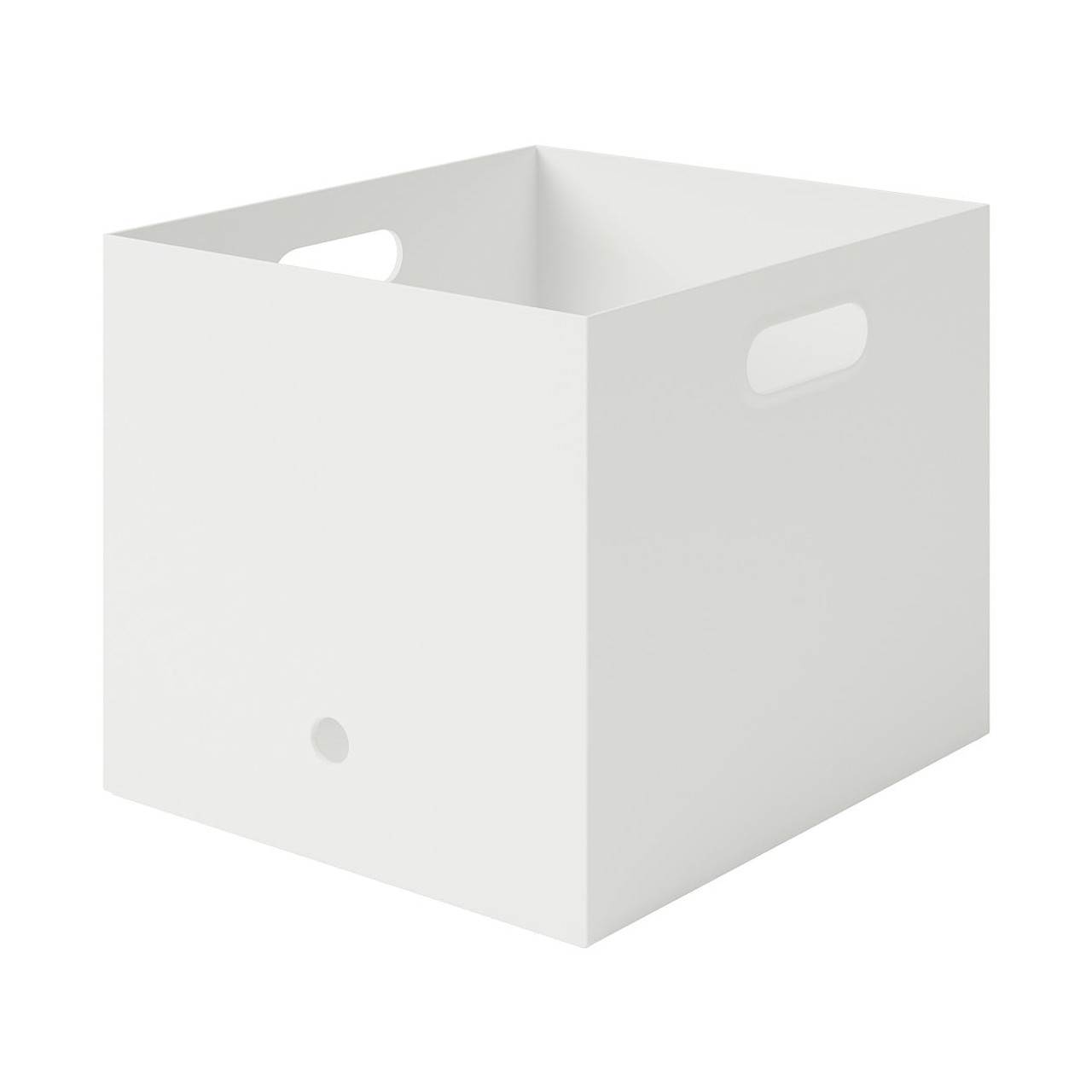 PP File Box White Grey