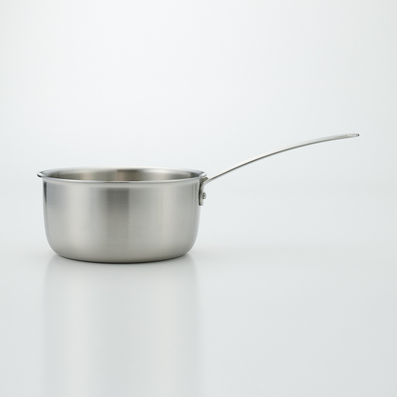 Stainless Steel and Aluminium 3‐Layer Saucepan 2.0L