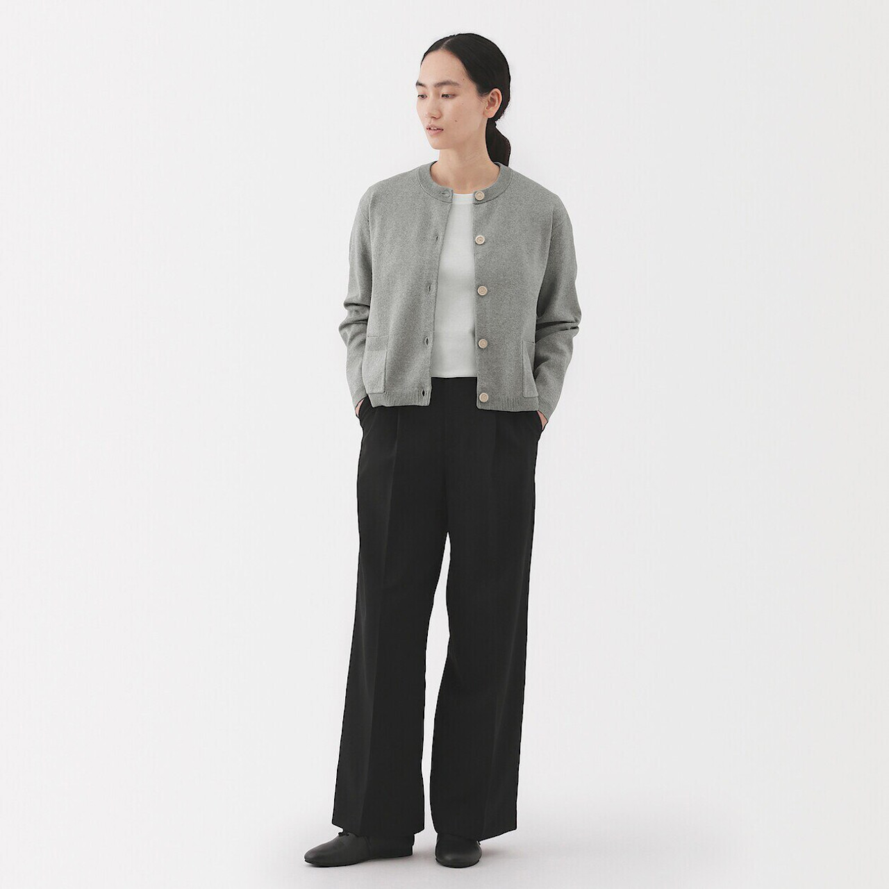 Women's Milano Rib Pocket Cardigan