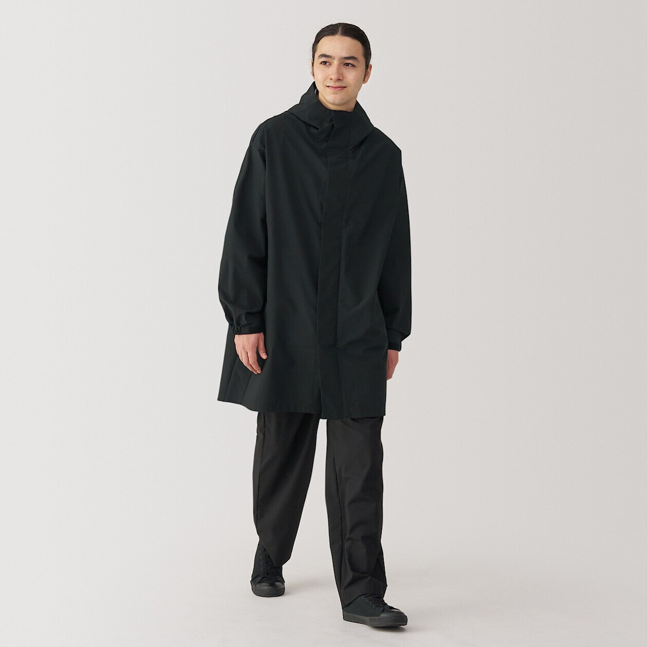 Men's Water‐Repellent Hooded Coat