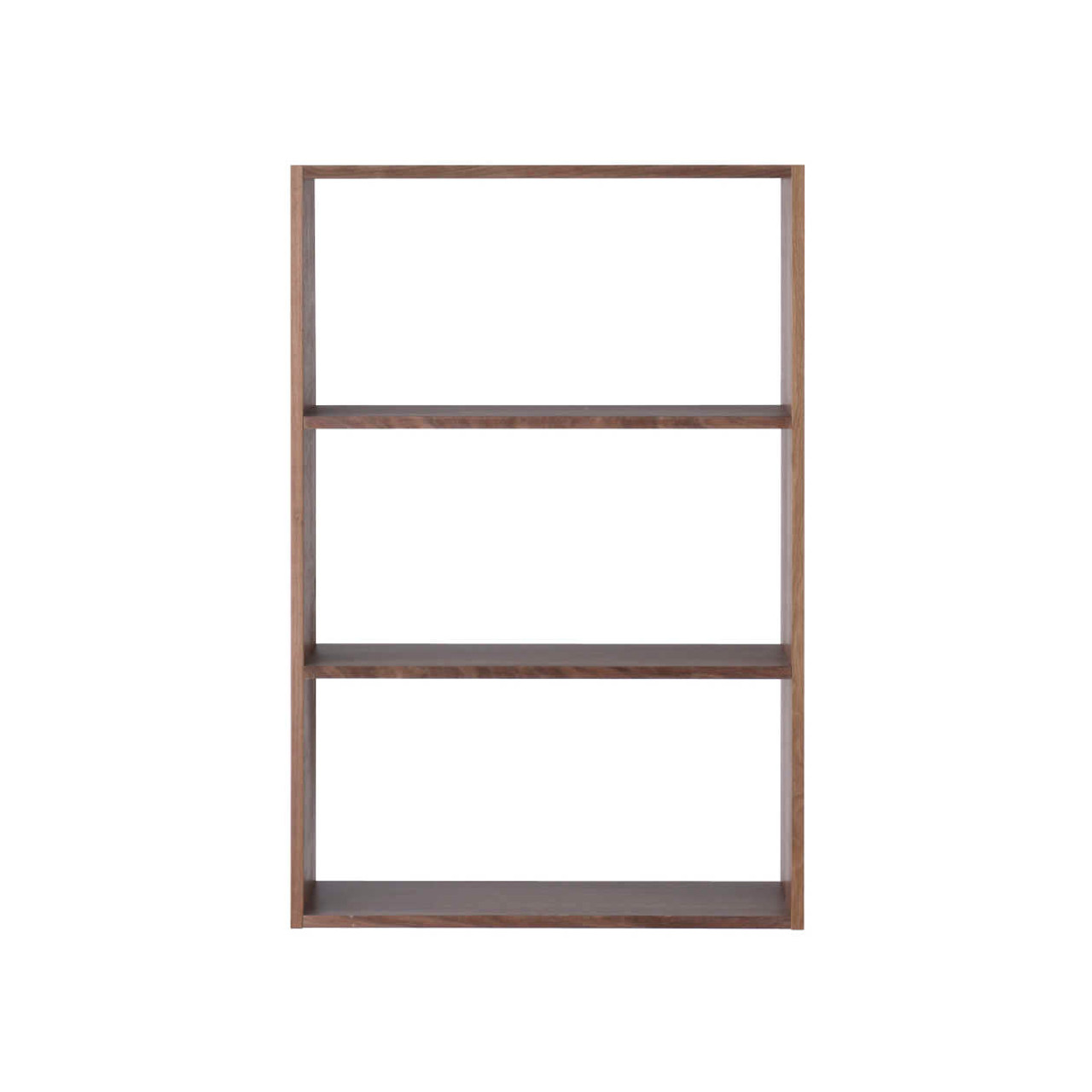 Walnut Wide 3 Shelf